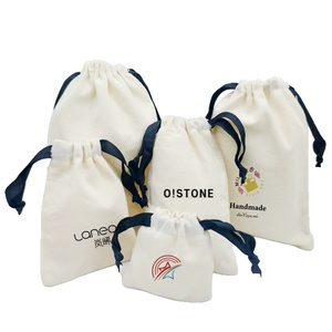 ब्रेसलेट इयररिंग्स ब्रोच पैकेजिंग बैग अनुकूल कस्टम लोगो मुद्रित उपहार साबुन कैनवास पाउच कपास लिनन मोमबत्ती ड्रॉस्ट्रिंग बैग - Product Image 4