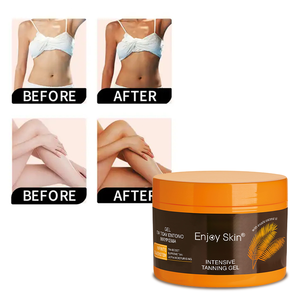 Gel bronzant pour la peau, crème bronzante accélératrice, gel auto-bronzant pour le bronzage en extérieur et en intérieur, lits de bronzage, 100 ml - Product Image 4