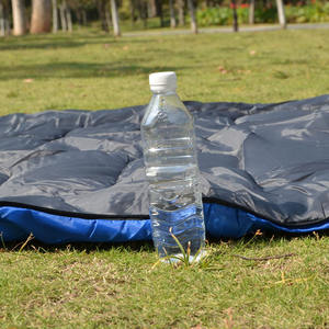 Sac de couchage en coton creux extra large, chaud, pour le camping en plein air, adulte, automne-hiver, bleu, respirant, 2,4 kg - Product Image 4