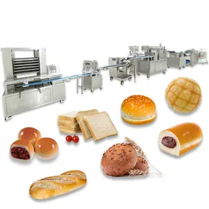 Diskon mesin Seny mesin pembuat roti komersial peralatan lini produksi