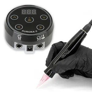 纹身机笔无线充电数字永久化妆纹身笔