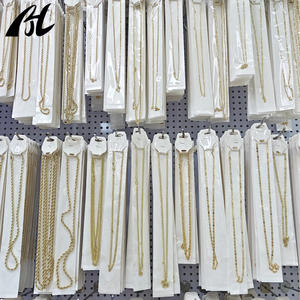 Venta al por Mayor de Cadenas de Aleación de Latón Bañadas en Oro de 14K Collares de Moda con Grandes Descuentos - Product Image 3