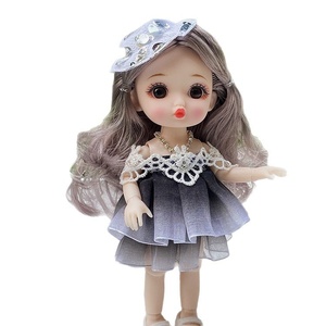 Bambola in Vinile da 17 cm per Bambine, Set Casa delle Bambole per Principesse, Vendita all'Ingrosso - Product Image 6