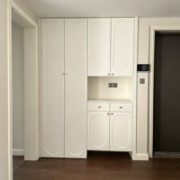 Elegante Mueble Zapatero Francés para Entrada, Armario de Almacenamiento de Ropa, Mueble de Entrada para el Hogar, Moderno Zapatero de Madera