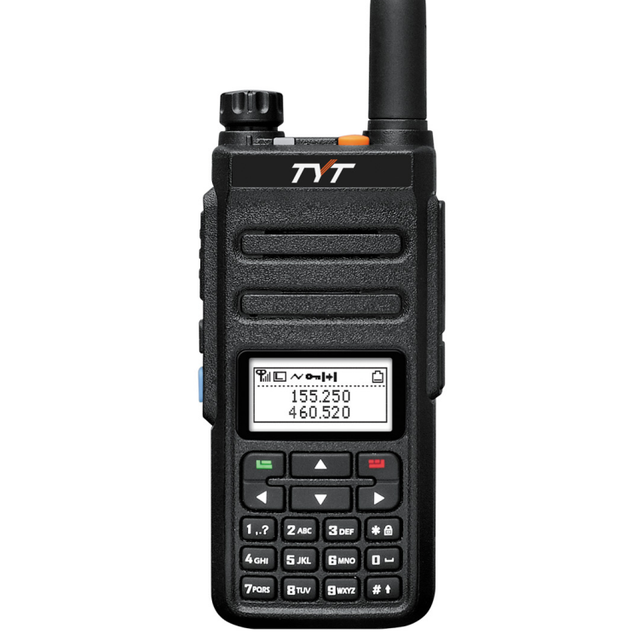 Digital Two-way Radios TYT MD-760 Digital Portable Walkie Talkie TIER I TIER II with Flashlight Transceiver Dmr