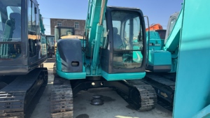 Moteur d'origine Petite pelleteuse d'occasion bon marché Kobelco SK70SR SK60 SK75 Mini pelleteuse d'occasion de 6 tonnes 7 tonnes 7.5 tonnes à vendre - Product Image 3