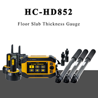 Medidor de Espesor de Losa de Piso HC-HD852, Prueba de Espesor de Concreto, USB para Transmisión de Datos, Protección IP55, 1 Año de Garantía
