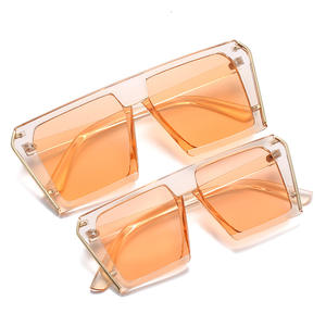 ZHIHENG 1 Set 2 pezzi abbinati madre e figlia occhiali da <span class=keywords><strong>sole</strong></span> quadrati per bambini occhiali da <span class=keywords><strong>sole</strong></span> per <span class=keywords><strong>mamma</strong></span> e Me abiti 2021 - Product Image 5