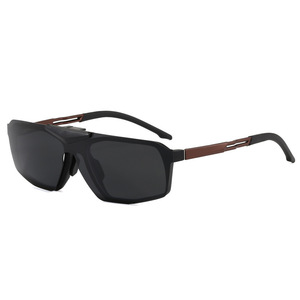 Gafas de sol polarizadas magnéticas con clip TR90 2 en 1 para ciclismo con protección UV400 para deportes al aire libre - Product Image 2