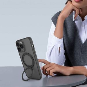Funda de teléfono con soporte para Iphone X 7 8 10 11 12 13 14 15 Max Pro Plus, funda de anillo, carga inalámbrica magnética Sjk257 Laudtec - Product Image 2
