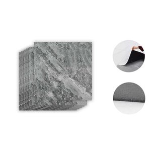 * OUTLET * 6 piastrelle per pavimento in PVC quadrato 40x40cm effetto marmo-casa e giardino/articoli per la casa - Product Image 2