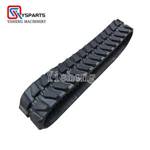 Pièces de train de roulement en caoutchouc pour mini-excavatrice 250x72x52 320x86x49 <span class=keywords><strong>320x86x52</strong></span> Chenille en caoutchouc pour excavatrice - Product Image 4