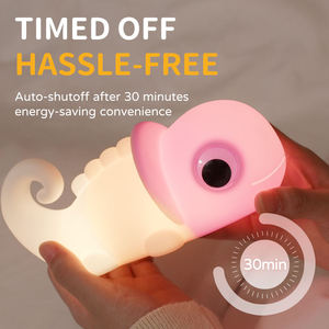 ไฟกลางคืนรูปสัตว์กิ้งก่าซิลิโคน LED เปลี่ยนสีได้ ของขวัญตลกๆ ปี 2026 สำหรับห้องนอนเด็ก ตกแต่งบ้าน ไฟกลางคืนรูปสัตว์นุ่มนิ่ม - Product Image 5