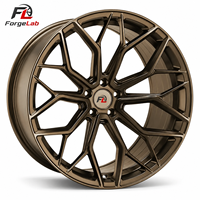 Jantes forgées sur mesure ForgeLab pour BMW M, Mercedes AMG, Audi RS, concaves profondes, monobloc, bronze, alliage d'aluminium, 18, 19, 20, 21, 22 pouces