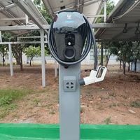 Cargador de CA ISO15118 22kW OCPP 2.0.1 V2G Cargador inteligente EV Tipo 2 Soporte Equilibrio de carga Estación de carga comercial residencial