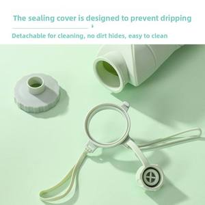 Silicone Folding Portable <b>Water</b> Cup 600ml Travel Outdoor Running Sports <b>Foldable</b> <b>Water</b> <b>Bottle</b> - Product Image 4