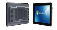 Panel PC Layar Sentuh Kapasitif Terintegrasi Kontrol Industri, Mesin Terintegrasi, Tablet Embedded, CPU I3/I5/I7, SSD 32G-256G untuk PLC