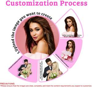 OEM kustom foto teks hadiah unik dipersonalisasi akrilik menyumbat pesona Tote aksesoris uniseks dekorasi sepatu Hari Ibu - Product Image 4