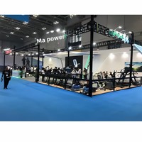 Vélo d'exercice vertical Aoma B30 à transmission par courroie, vélo de spinning d'intérieur pour la maison