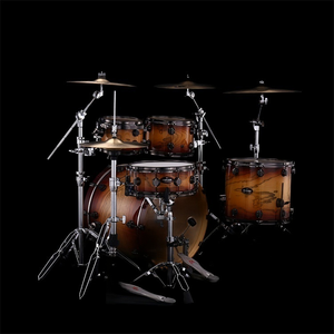 Batterie de jazz Du Du Shelf Medicine Series, cinq fûts, trois cymbales, en érable, réglable, robuste, fabriquée en Chine - Product Image 1