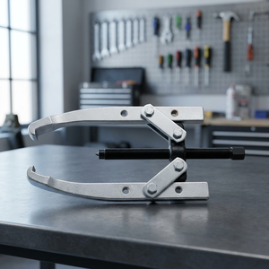 OEM Custom Carbon Steel Manual Operation Vehicle Workshop 7 Ton 2 Long Jaws Black/Silver Custom Design Large Bearing Jaw <b>Puller</b> - Product Image 3