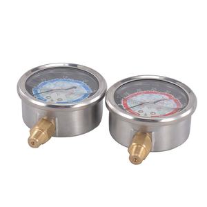 เกจวัดแรงดันน้ำยาแอร์แบบเดี่ยว สำหรับน้ำยา R12 R22 R404A R134a  วัสดุทองเหลือง สำหรับงานทำความเย็น ขายส่ง - Product Image 3