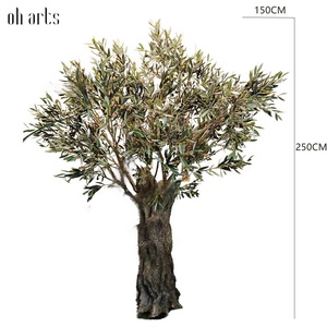 <span class=keywords><strong>Prix</strong></span> d'usine <span class=keywords><strong>Grand</strong></span> 4M Décoration Intérieure Artificielle Faux <span class=keywords><strong>Olivier</strong></span> pour Restaurants Fleur En Plastique Arbres Ornementaux Espace Extérieur - Product Image 2