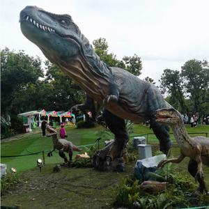 Modèle de dinosaure Tyrannosaurus réaliste animatronique en métal, télécommandé, tailles personnalisables, pour jardin, centre commercial, <span class=keywords><strong>parc</strong></span> d'aventure - Product Image 5