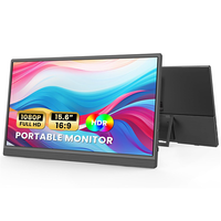 Moniteur portable ultra-fin de 15,6 pouces 1920x1080 IPS 72% SRGB avec interface Type C Écran WLED pour PC Téléphone Mac PS4