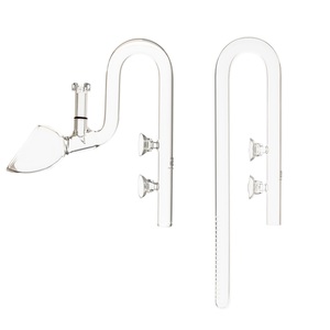 Hoge Transparantie Glazen Inlaat En Uitlaat 13Mm/17Mm <span class=keywords><strong>Aquarium</strong></span> Lelie Pijp - Product Image 2