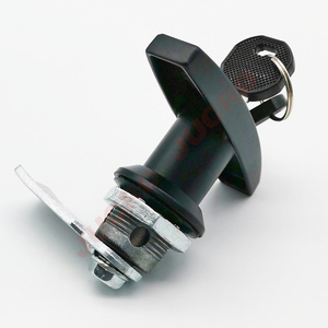 DL101-1 nhà máy tùy chỉnh bán buôn kim loại ổ khóa phần cứng t xử lý chốt cho tủ công nghiệp - Product Image 2