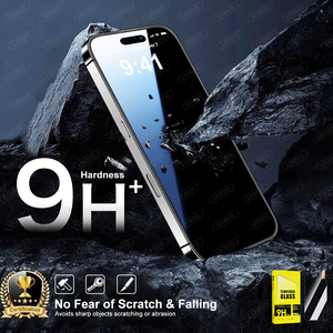 Lot de <span class=keywords><strong>10</strong></span> films de protection en verre trempé transparent anti-rayures 2.0D pour <span class=keywords><strong>iPhone</strong></span> 17 16 Pro Max, Samsung et Tecno - Product Image 5