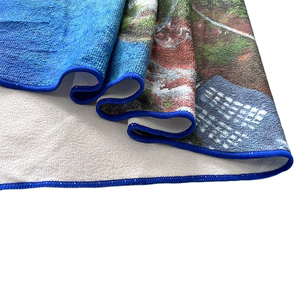 Toalla de toalla de felpa con estampado OEM personalizado, rectangular, grande, de gran tamaño, para <span class=keywords><strong>playa</strong></span> - Product Image 5