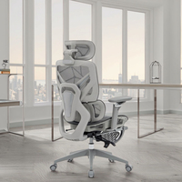 Chaise de bureau ergonomique de qualité, chaise de bureau pivotante à dossier haut réglable, chaise de jeu, chaise de bureau avec repose-pieds