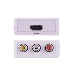 ตัวแปลงสัญญาณ HDMI เป็น RCA AV พร้อมระบบเพิ่มความละเอียดภาพขนาดเล็ก รองรับความละเอียดสูงสุด 1080P - Product Image 2