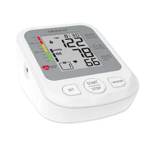 맥박수와 불규칙한 심장 박동이있는 도매 자동 bp 기계 커프 손목 디지털 혈압 모니터