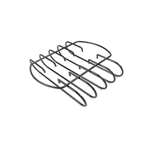 Grille de barbecue multifonctionnelle antiadhésive pour côtes de bœuf, idéale pour le camping en extérieur