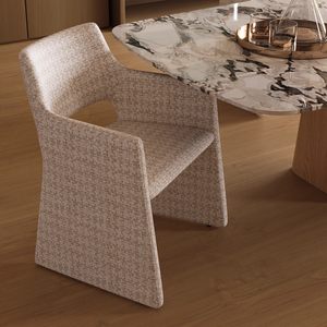 Fauteuil de salle à manger et de loisirs moderne et simple, style nordique, pour restaurant, salle de conférence, négociation et réception - Product Image 6