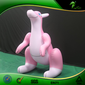 Dễ Thương Màu Hồng <span class=keywords><strong>Inflatable</strong></span> <span class=keywords><strong>Kangaroo</strong></span> Đồ Chơi - Product Image 4