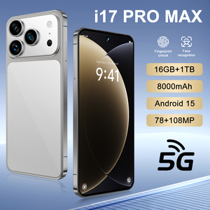 Teléfono Inteligente A17 Pro 5G LTE de <span class=keywords><strong>7</strong></span>.3 Pulgadas, Octa Core, 16+512 GB, Cámara Trasera de 108 MP, Batería HD de 8000 mAh, OLED de 120 Hz, Android 15, Doble SIM, Inglés - Product Image 2