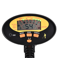 Détecteur de métaux souterrain portable MD900 haute sensibilité, installation facile, pour bijoux, trésors, or, 4 modes, détection 10-150 cm