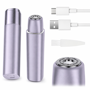 Electric Facial <strong>Hair</strong> <strong>Remover</strong> for Women USB Rechargeable Portable <strong>Face</strong> Shaver for Upper/lip/chin/peach Fuzz Facial <strong>Hair</strong> Removal - Product Image 1