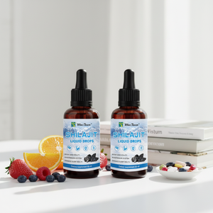 Gocce Liquide di Shilajit Puro dell'Himalaya, Acido Fulvico, Energizzante Naturale per Concentrazione Cerebrale, Supporto Immunitario, Vitalità e Sonno - Product Image 1