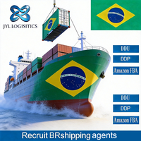 Agente de Transporte Marítimo a Brasil, Servicio de Entrega de Carga DDU DDP, Empresa de Logística, Tarifas de Transporte de Exportación, Envío Exprés