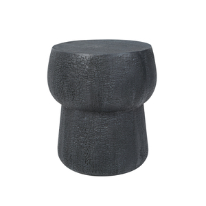 Outdoor <b>Patio</b> Accent <b>Table</b> Double Barrel Shape Concrete Side <b>Table</b> Modern Outdoor Furniture - Product Image 6