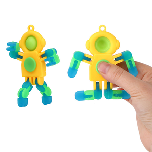 Nouveautés en gros : Jouets anti-stress Gyroscope de bureau le moins cher, Fidget Spinner à bulles à presser - Product Image 3