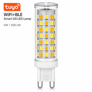 หลอดไฟ LED อัจฉริยะ G9 Tuya AC220 240V โครงสร้าง PC 88SMD WW CW CCT ปรับได้ สำหรับไฟตกแต่งเชิงพาณิชย์ - Product Image 1