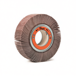 Ttake Abrasive Cloth Flap <b>Wheel</b> 250x30x100 Mm With Hole For <b>Grinding</b> And Polishing - Product Image 2