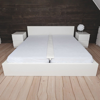 190*20*7.5cm Mousse Pont Matelas Connecteur Double à Roi Ensembles Lit Pont Double avec la Courroie