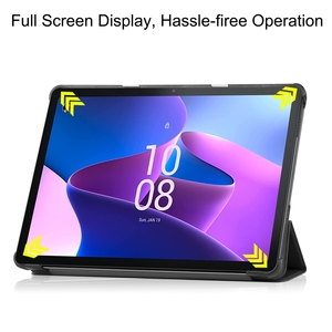 Lenovo <span class=keywords><strong>Tab</strong></span> <span class=keywords><strong>M10</strong></span> 3rd Gen Pure için sıcak satış saf renk 3-Fold tutucu akıllı deri <span class=keywords><strong>Tablet</strong></span> kılıfı Lenovo <span class=keywords><strong>Tablet</strong></span> için - Product Image 6